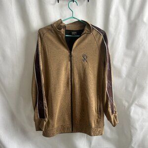 Stefano Ricci Track Jacket Zip Up Jogging Blousen Brown Men's Large